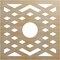 Ekena Millwork Chevron Wood Fretwork Pierced Ceiling Medallion, Hickory, 32"OD x 8 1/4"ID x 1/4"T CMWP32X32X0250CHHI - alternate 1